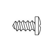 #8 X 3/8" Long Phillips Pan Head Screw, 10 Pack, Acorn