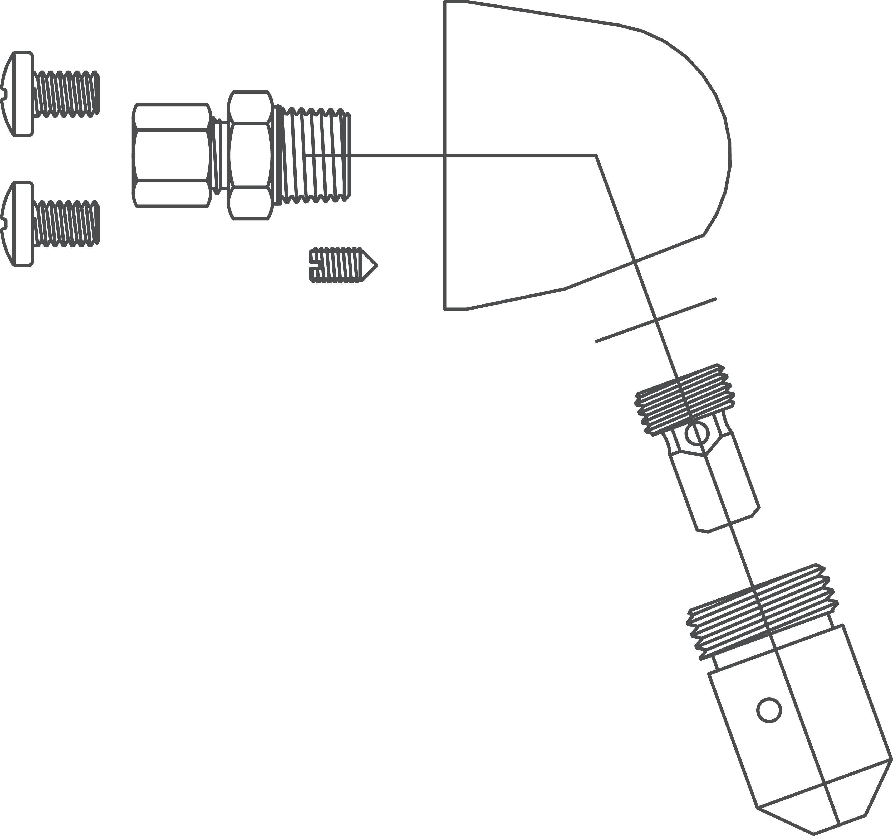 Shower Head Penal Space Saver Acorn