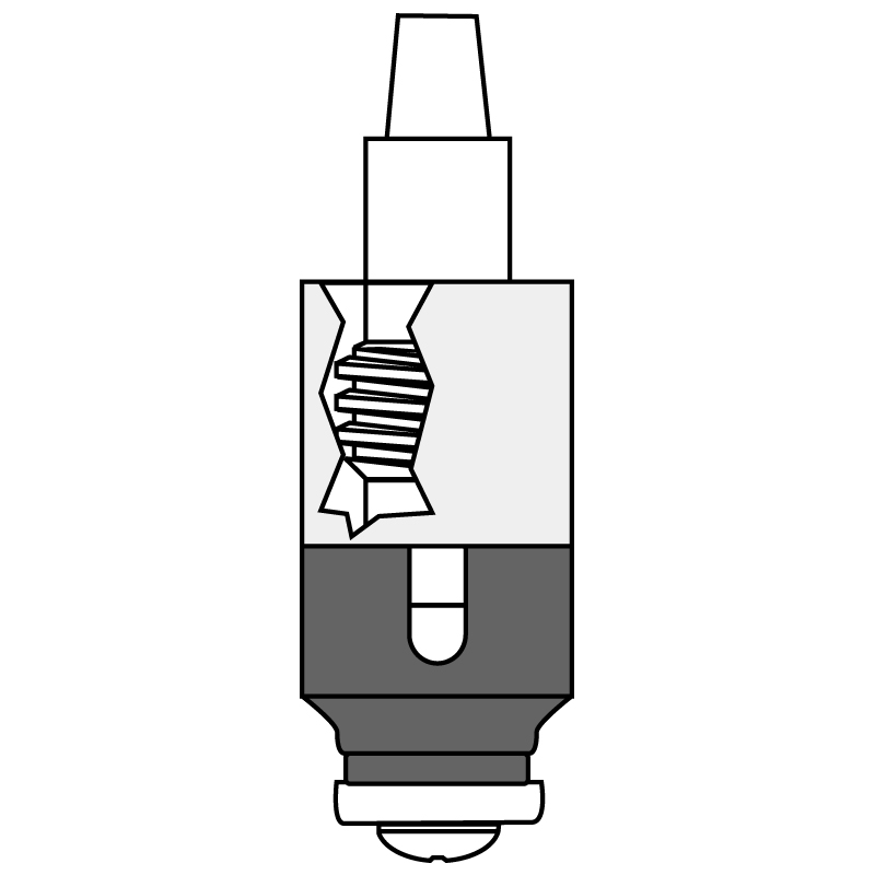 Cartridge and Plastic Seat Assembly, Acorn