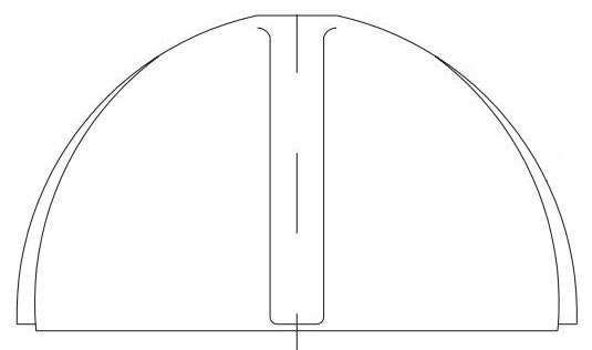 Canopy Handle-Single Temp Acorn