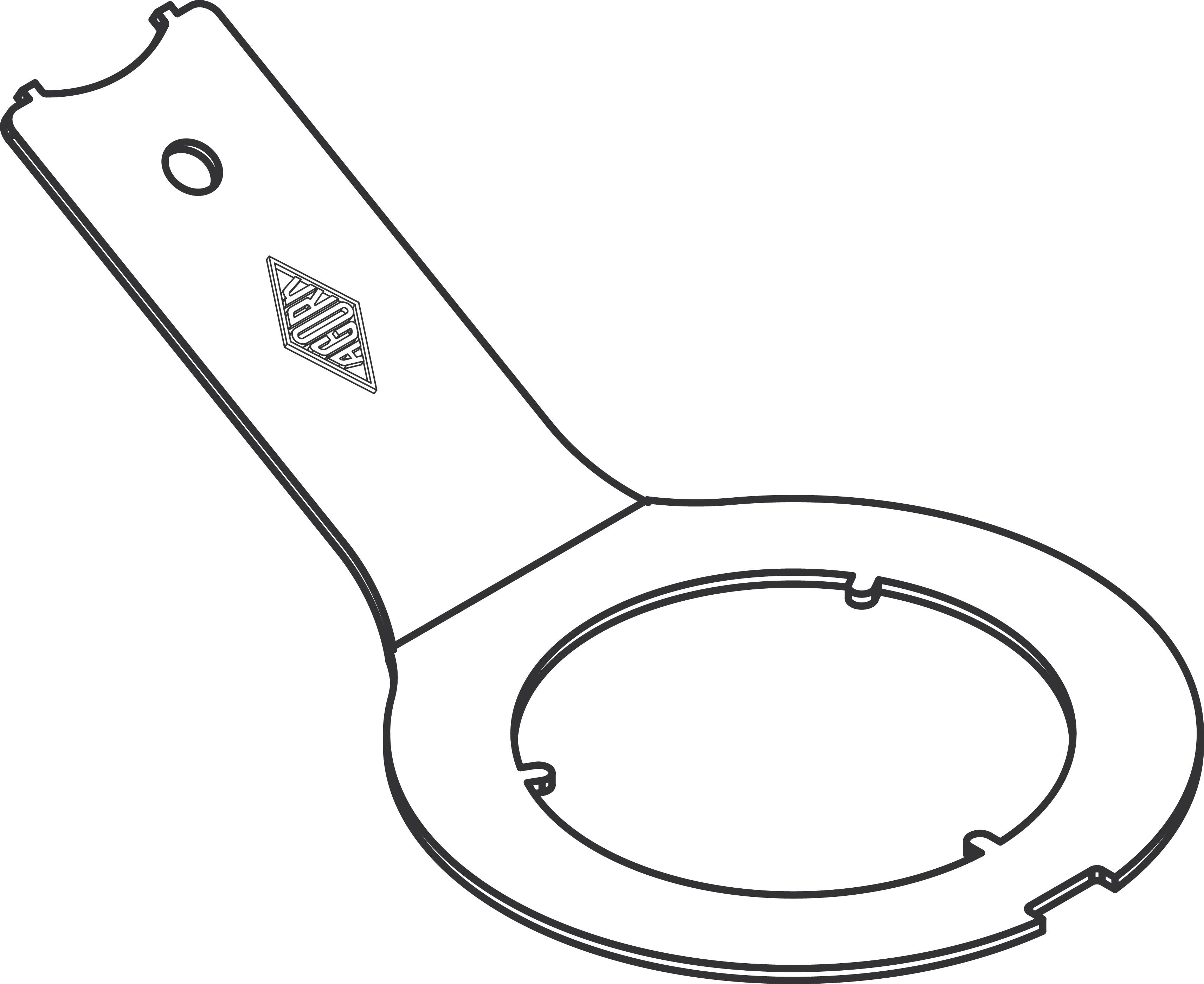 Wash Fountain Multi-Purpose, Nozzle and Quarter Turn Wrench, Acorn