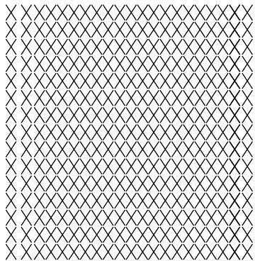Square Weave Mesh, 50 X 50, .009 Wire, 10 Pack, Acorn