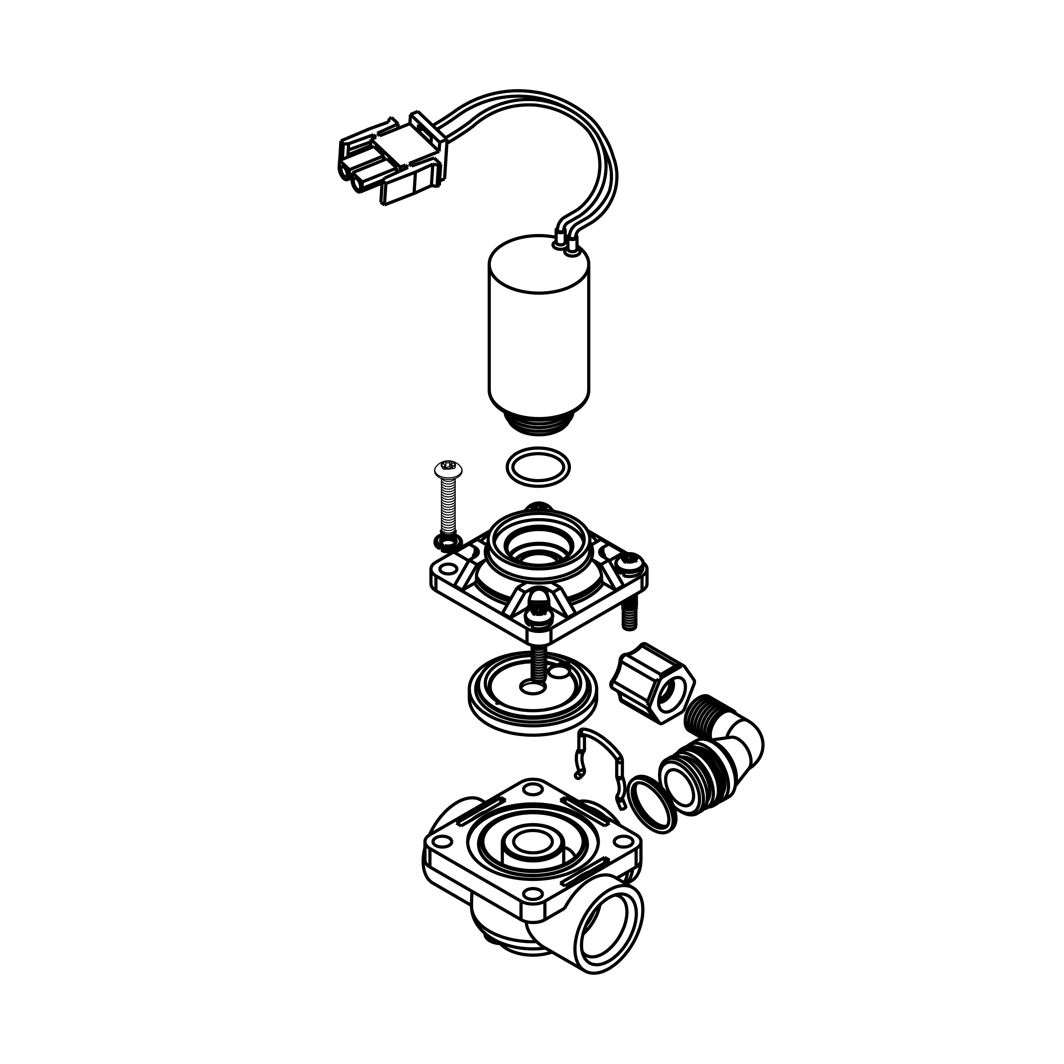 Valve 9-12 Vdc Solenoid Assy Acorn