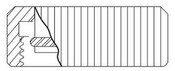 Bonnet Nut for Replacement Adapter, Acorn
