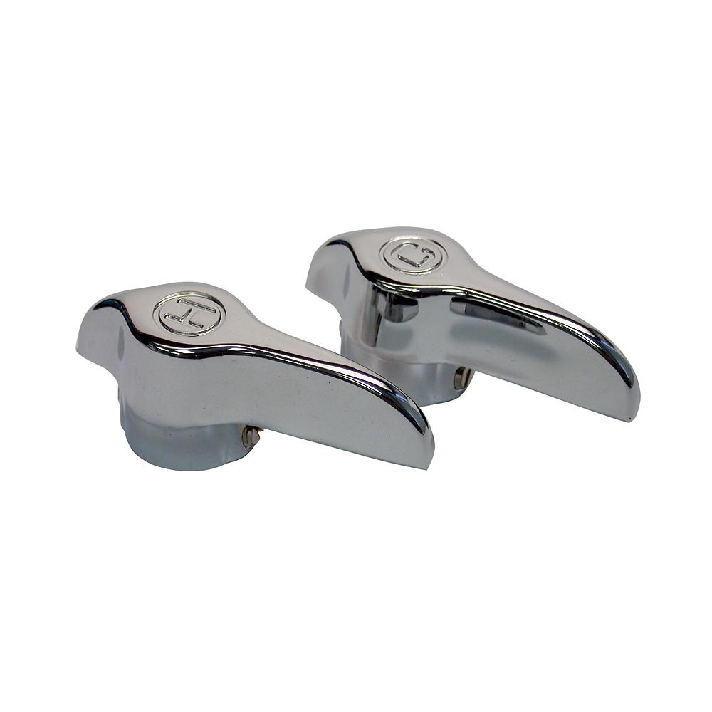 Handle Lever Pair Chrome Vise Grip Fit All Metal