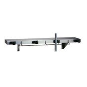 Shelf with Mop and Broom Holders and Rag Hooks, 36 Inch, Bobrick