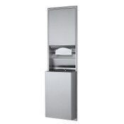 Convertible Paper Towel Dispenser / Waste Receptacle, Bobrick