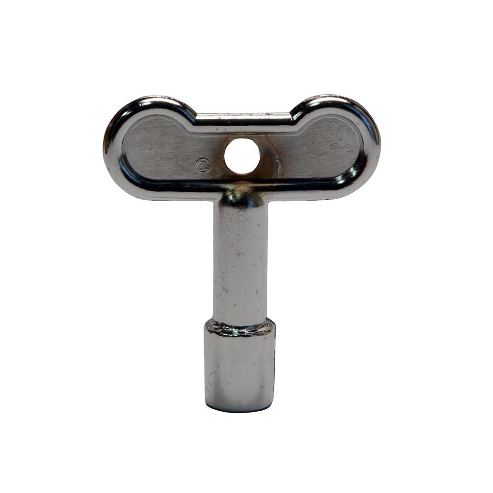 Tee Handle Key, 1/4 Inch, Zamac