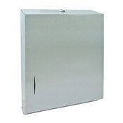11 Inch Width x 15-5/16 Inch Height x 4 Inch DepthStainless Steel White Surface Mounted Paper Towel