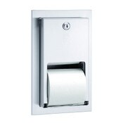 Toilet Paper Holder/Dispenser Recessed