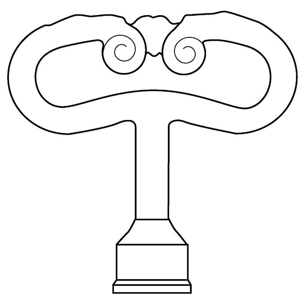 Key Tee Handle 7/16 fits Eclipse