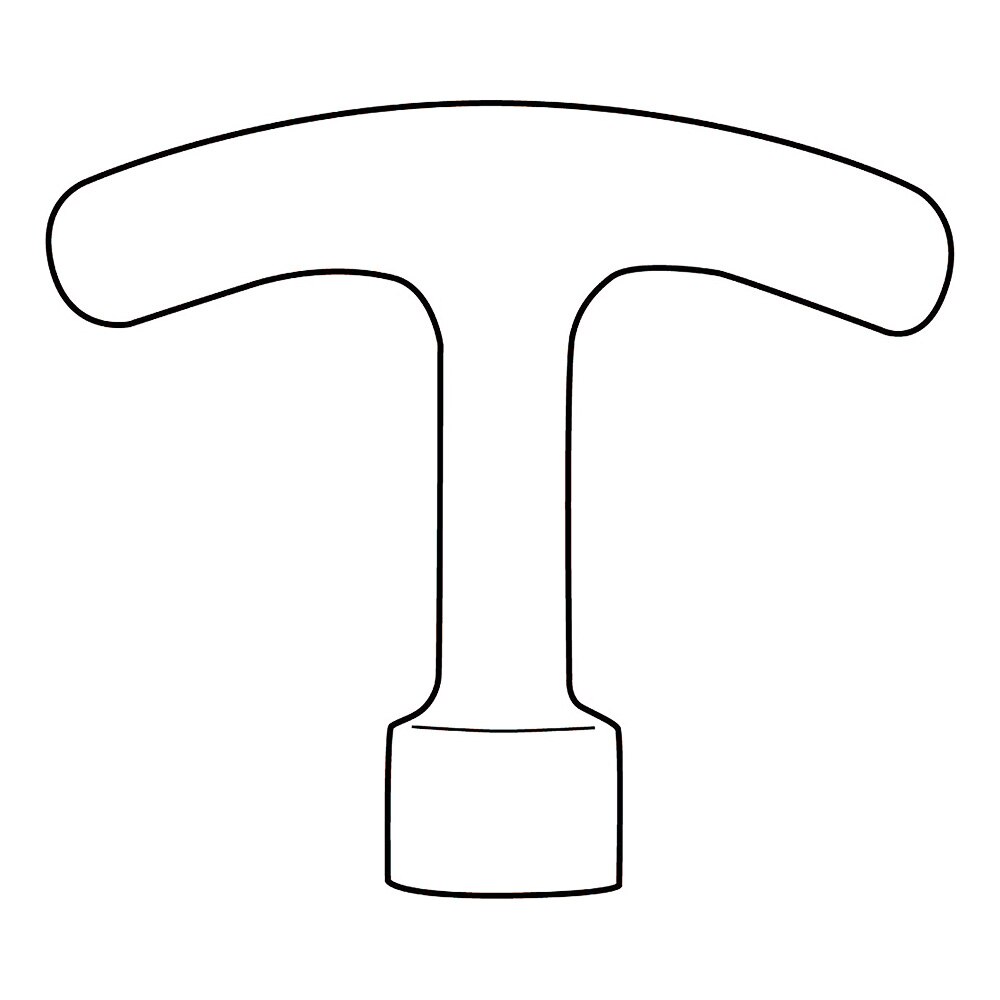 Hydrant Key for Z1390 No 16 Zurn
