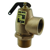 Pressure Relief Valve 1In Side Outlet 15Psi Conbraco