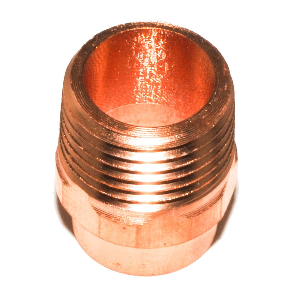 1/2 Inch (5/8 Inch OD) C X IP Male Adapter Wrot Copper