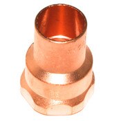3/4 Inch (7/8 Inch OD) C X IP Female Adapter Wrot Copper