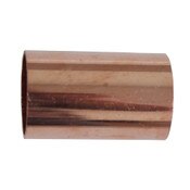 3/4 Inch (7/8 Inch OD) C X C Coupling Less Stop Wrot Copper