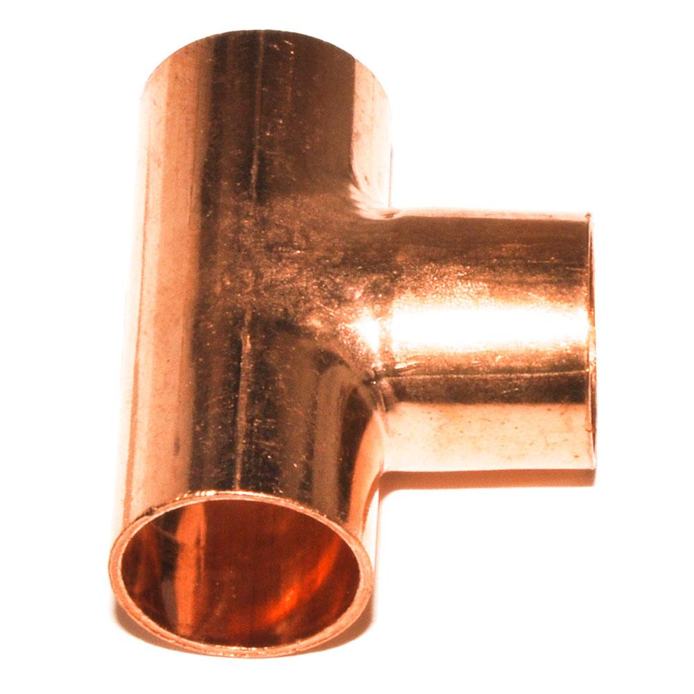 1/2 Inch C X C X C Tee Wrot Copper