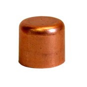 1/2 Inch C X C Cap Wrot Copper