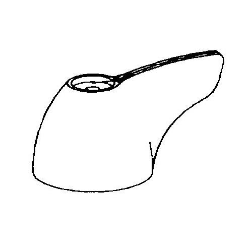 2 Inch Canopy Single Wing Handle, Eight Point, Tapered Broac