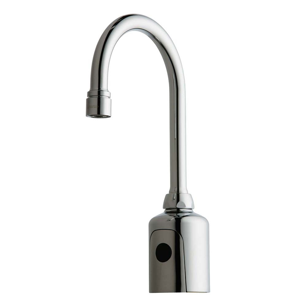 Touch Free Faucet 5 1/4 In GN Spout Single Hole Temp. Contro