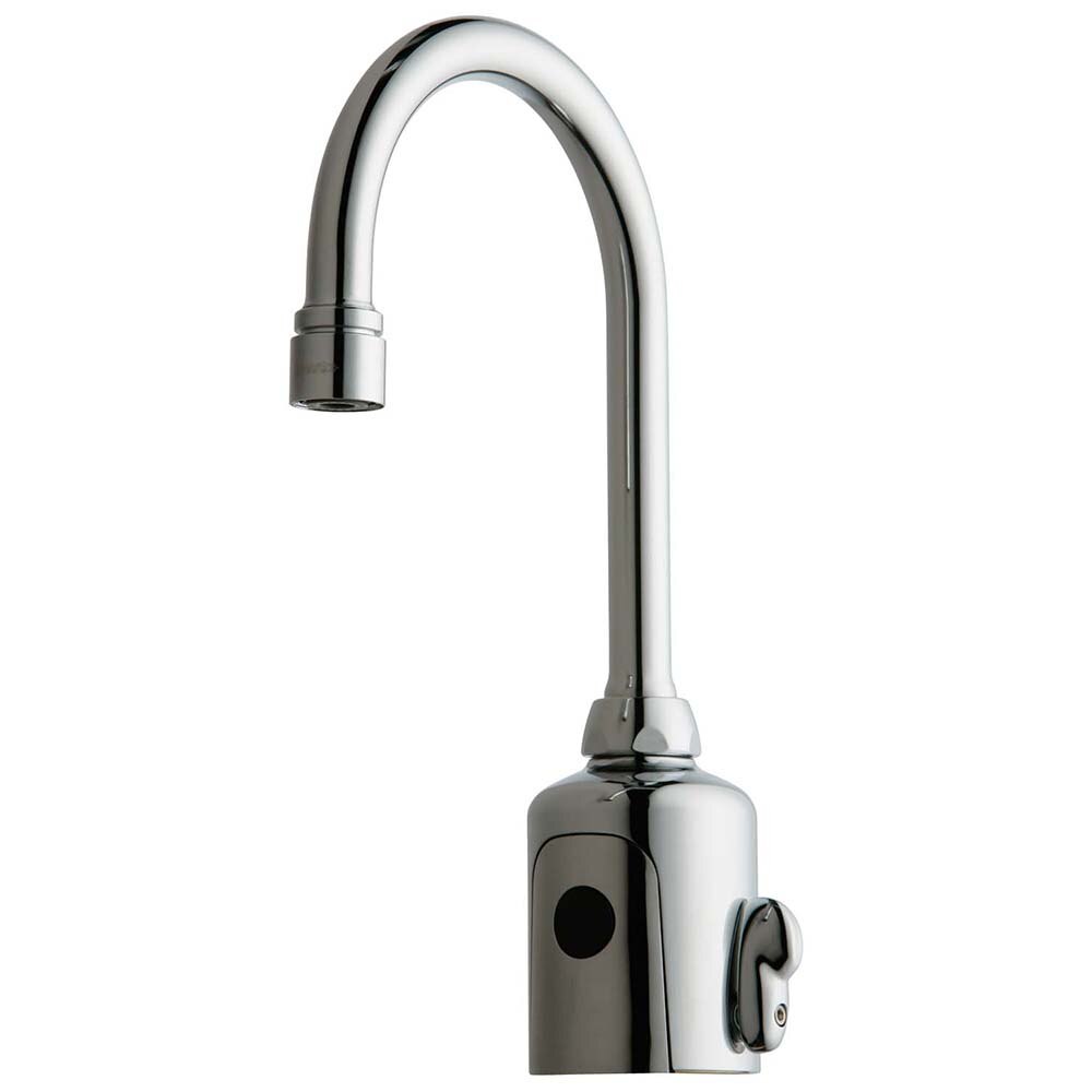 Touch Free Faucet w/ Adapter 0.5 GPM Single Hole 5 1/4 In G