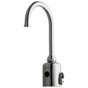 Touch-Free, Programmable Faucet With Above-Deck Electronics, Polished Chrome, User Adjustable Tempe