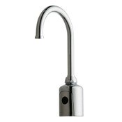 Touch-Free, Programmable Faucet With Above-Deck Electronics, Concealed Internal Temperature Control