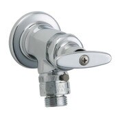Inside Sill Fitting, Full-Flow Hose Thread Outlet With Inline Vacuum Breaker (E27Jkcp), Polished Ch