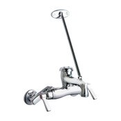 Wall-Mounted Manual Sink Faucet With Adjustable Centers, 2-3/8" Lever Handle (369-Prjkcp), 2-5/16"