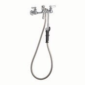 Pre-Rinse Fitting With Adjustable Centers, 2-3/8" Lever Handle (369-Prjkcp), Kettle Filler Valve, F