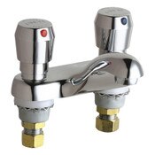 Deck Mount Manual Sink 4 In Centers MP Metering Cartr. Actuator 0.25 Gal/Cycle Max 2.2 GPM