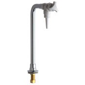 Deck-Mounted Single Hole Laboratory Polypropylene Pure Water Fitting, Polished Chrome