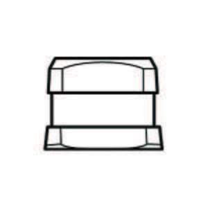 Brass Spud Adapter (1-2, 7/16) For Pfister Faucet Handles