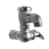 Inside Sill Fitting, Inside Sill Fitting, 2-1/4" Tee Handle (293-006Jkrcf), Rough Chrome, 3/4" Npt