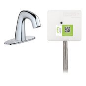 Touch-Free Faucet With Plug-And-Play Installation, Polished Chrome, Pressure Compensating Econo-Flo