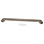 Grab Bar 32 Inch Stainless Steel Saniguard Knurled Concealed Flange