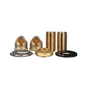 Wall Faucet Mounting Kit Includes Nipples Sweat Ells Washers and Locknuts
