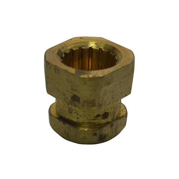 Brass Spud Adapter (3-4, 5/8) For Central, Eljer, Milwaukee, Dick Brothers Faucet Handles