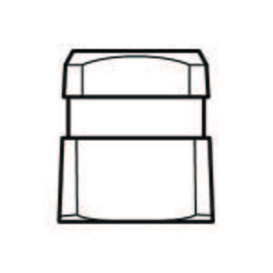 Spud Brass 3-9 (5/8 High) Fits Harcraft