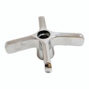 Cold Cross Handle Assembly Chrome Plated for Service Sink Crane Fiat