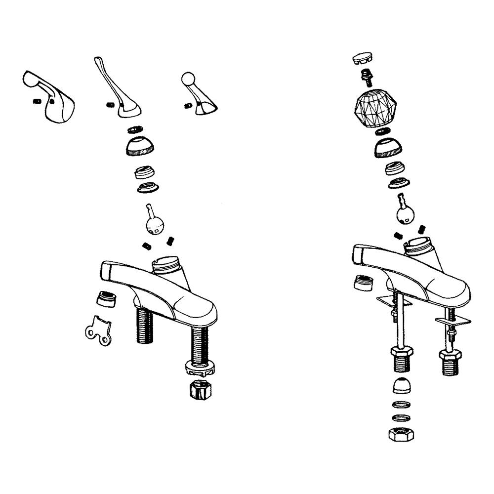 Single Handle Lav 1.2 Gpm Delta