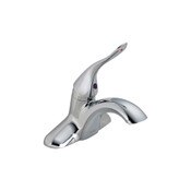 Commercial HDF: Single Handle Centerset Lavatory Faucet Less Pop-Up 0.5 GPM Chrome