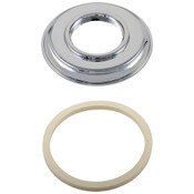 Handle Base with Gasket, Roman Tub Chrome