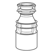 Garbage Disposer, Badger 5 Less Cord, Insinkerator
