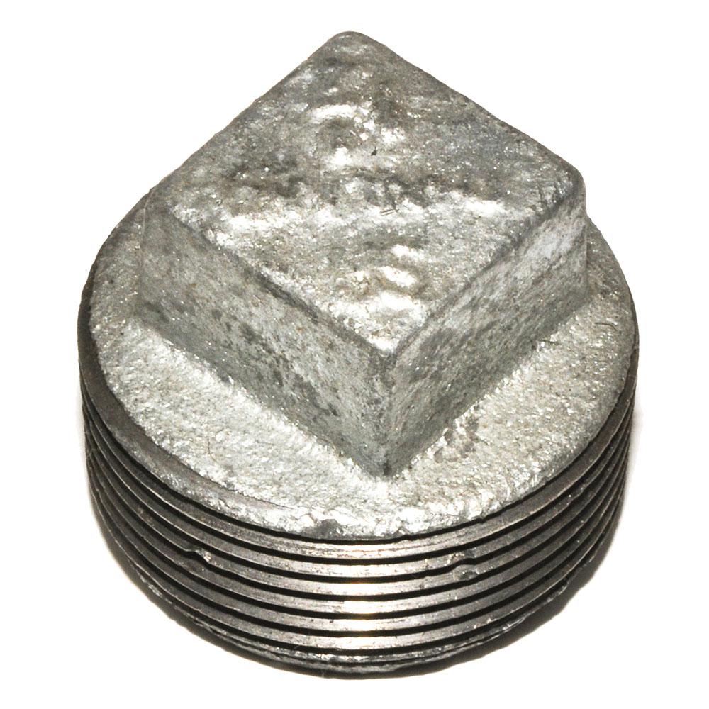 1 1/4 Inch Galvanized Malleable Plug SCH40