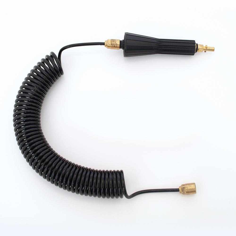 Spiral Hose with Grip and Injector
