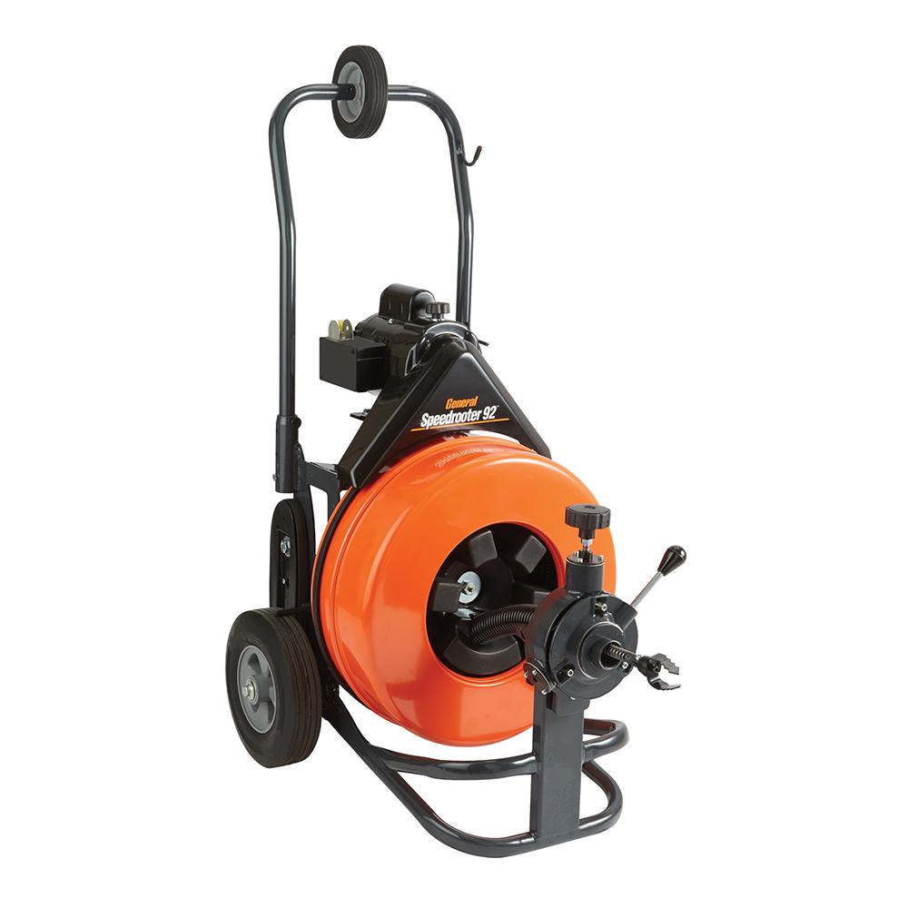Sewer Machine 3/4 X 100 Cable Speed-Rooter 92