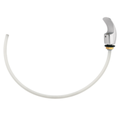 Bubbler Head, Shielded, Sculpted, Laminar Flow Anti Squirt, Integral Basin Shank