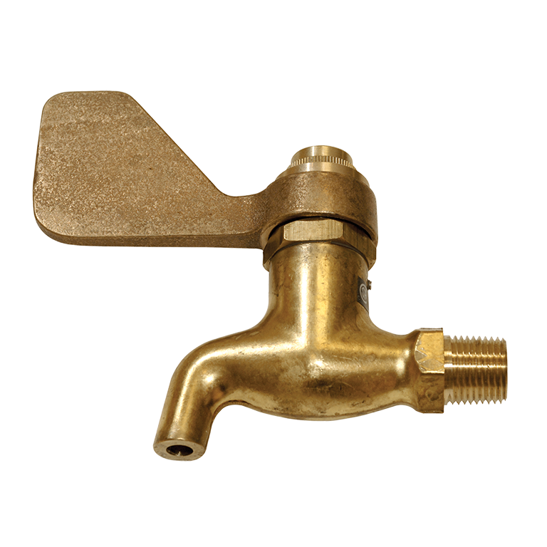 Faucet Valve, Model 6252Ehlf, Self-Closing, Plain End, Bib F