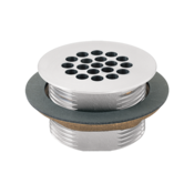 Drain Strainer, Model 6463 Is A Satin Chrome-Plated Vandal-Resistant Waste Strainer With Anti-Airlo
